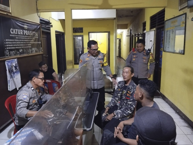 Rombongan Kiai NU yang diserang di Rengasdengklok melapor ke polisi. Foto: Dok. Istimewa