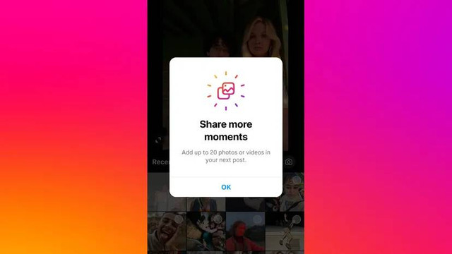 Instagram meluncurkan update fitur carousel, yang kini menampung 20 foto atau video dalam sekali postingan. Foto: Instagram