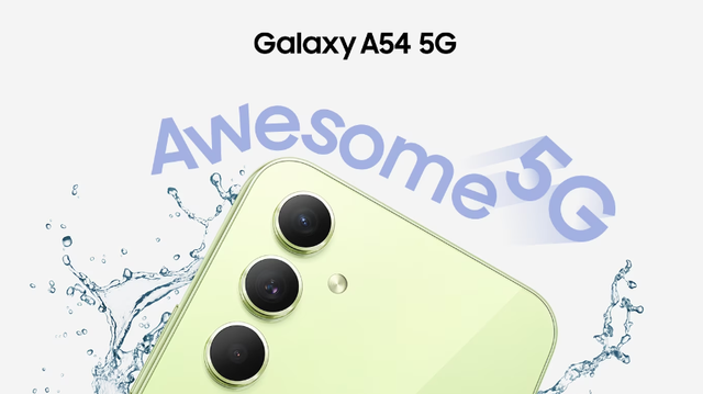 Samsung A54. Sumber: samsung.com