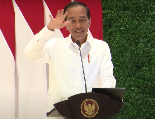 Pengarahan Presiden Jokowi kepada Kepala Daerah Seluruh Indonesia, IKN, 13 Agustus 2024 Foto: YouTube/Sekretariat Presiden