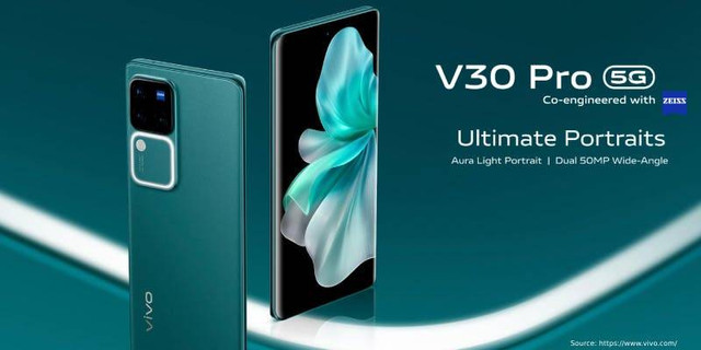 Vivo V30 Pro harga dan spesifikasi. Foto: www.vivo.com.