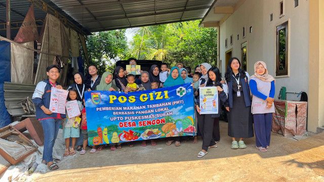 Edukasi Gizi Seimbang Cegah Stunting (GINTING) Oleh Tim II KKN UNDIP 2023/2024