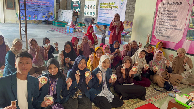 Sumber: Dokumen Pribadi - Foto Bersama setelah Pelaksanaan Proker Pencegahan Stunting