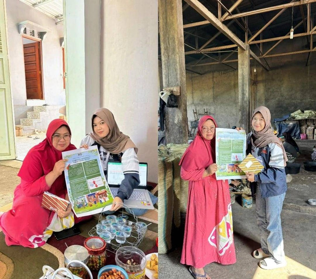 Penyuluhan dan Pelatihan Pembukuan Sederhana UMKM Emping Melinjo Toko Melati Desa Plumbon oleh Fadilah Putri Salsabillah Mahasiswa KKN Jurusan Akuntansi Perpajakan Universitas Diponegoro