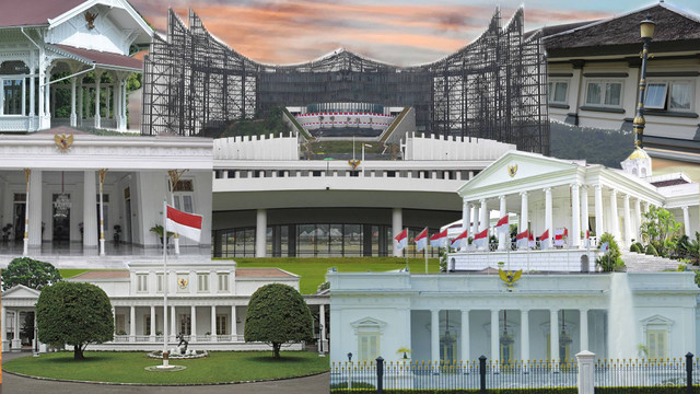 7 Istana di Indonesia. Foto: Dok. Shtterstock, Istimewa, Antara