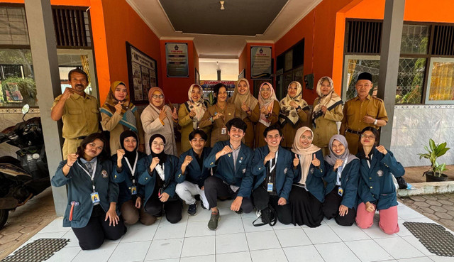 Dokumentasi Tim II KKN UNDIP Desa Karangtengah dan SMP Negeri 3 Subah