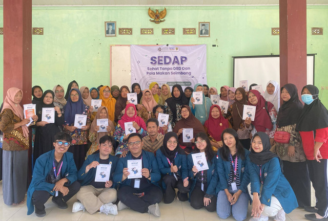 Keberlangsungan acara SEDAP: Sehat Tanpa DBD dan Pola Makan Seimbang(10 Agustus 2024).