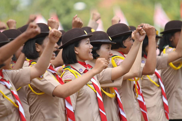 Ilustrasi Prinsip Dasar Kepramukaan. Foto: Shutterstock