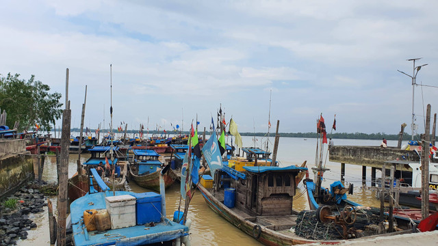 Kapal nelayan Kota Tanjungbalai (Sumber: Dokumen Pribadi)