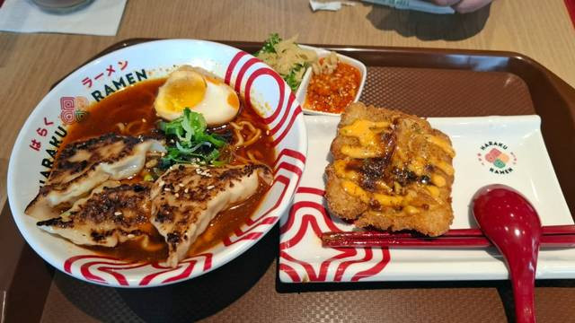 Salah satu menu di gerai Haraku Ramen yang baru saja membuka gerai di Kota Manado, Sulawesi Utara.