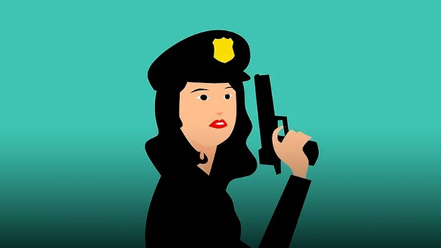 Ilustrasi polisi wanita. Foto: Pixabay