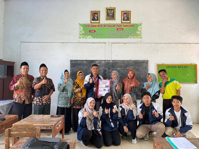 Dokumentasi Edukasi Ilmu Perkapalan di MI Salafiyah Desa Tanjung