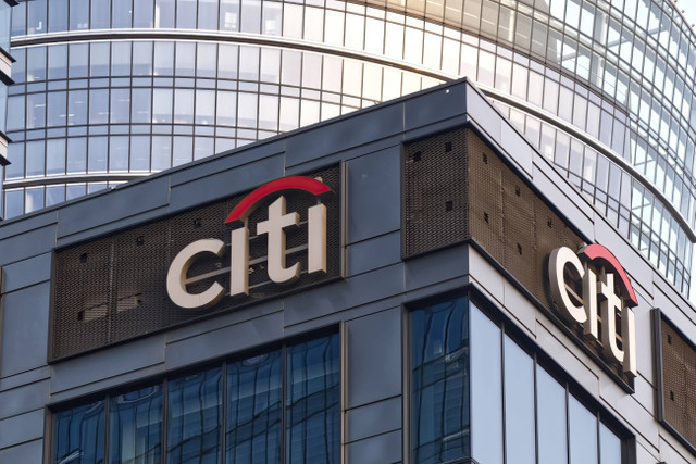 Ilustrasi citi bank. Foto: Shutterstock