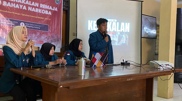 Pelaksanaan edukasi kenakalan remaja