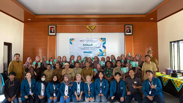 Dokumentasi Penyuluhan Sampah Organik dan Anorganik Ramah Lingkungan. Foto : dok. pribadi