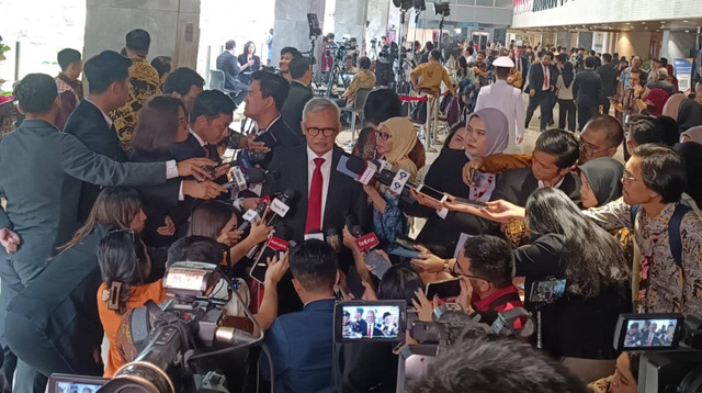 Aria Bima Wakil Ketua Komisi VI saat dijumpai di DPR RI, Senayan, Kamis (16/8/2024).  Foto: Thomas Bosco/kumparan