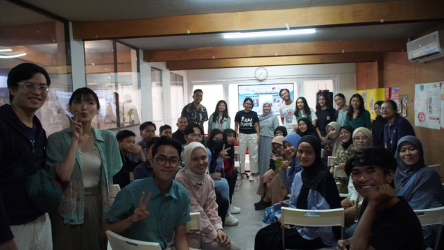 Kegiatan From Reel to Real: Screening and Training for a Plastic-Free Future yang berlangsung pada Sabtu (10/08/2024) di Volunteer Hub, Kota Jakarta Selatan, DKI Jakarta.