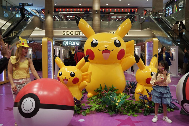 Pikachu's Indonesia Journey di Main Atrium Pakuwon Mall yang diselenggarakan sejak 15 sampai 25 Agustus 2024. Foto: Arif UT/Pandangan Jogja