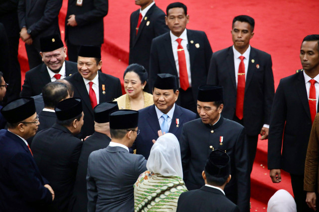 Presiden Terpilih Prabowo Subianto hadir dalam Sidang Tahunan DPR. Foto: Dok. Istimewa