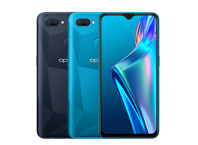 ukuran layar oppo a12. Sumber: Oppo.com