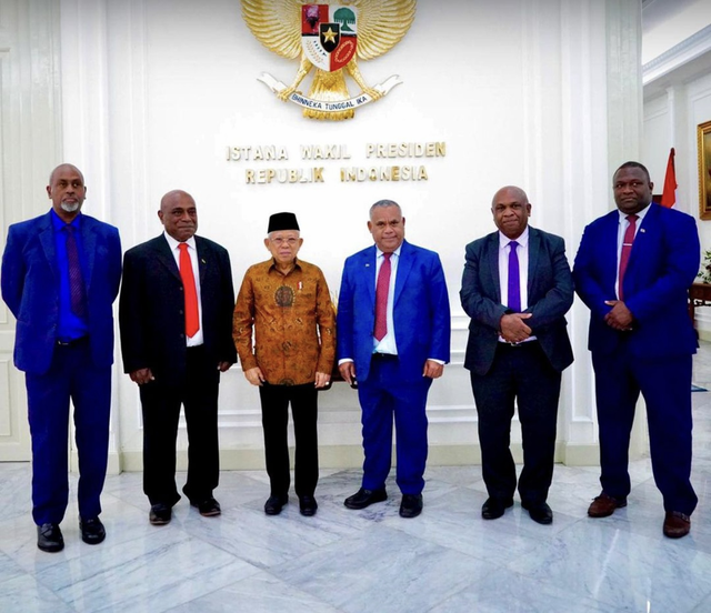 Kunjungan Pejabat Tinggi Vanuatu ke Istana Wakil Presiden (Kementerian Sekretariat Negara, 2023)