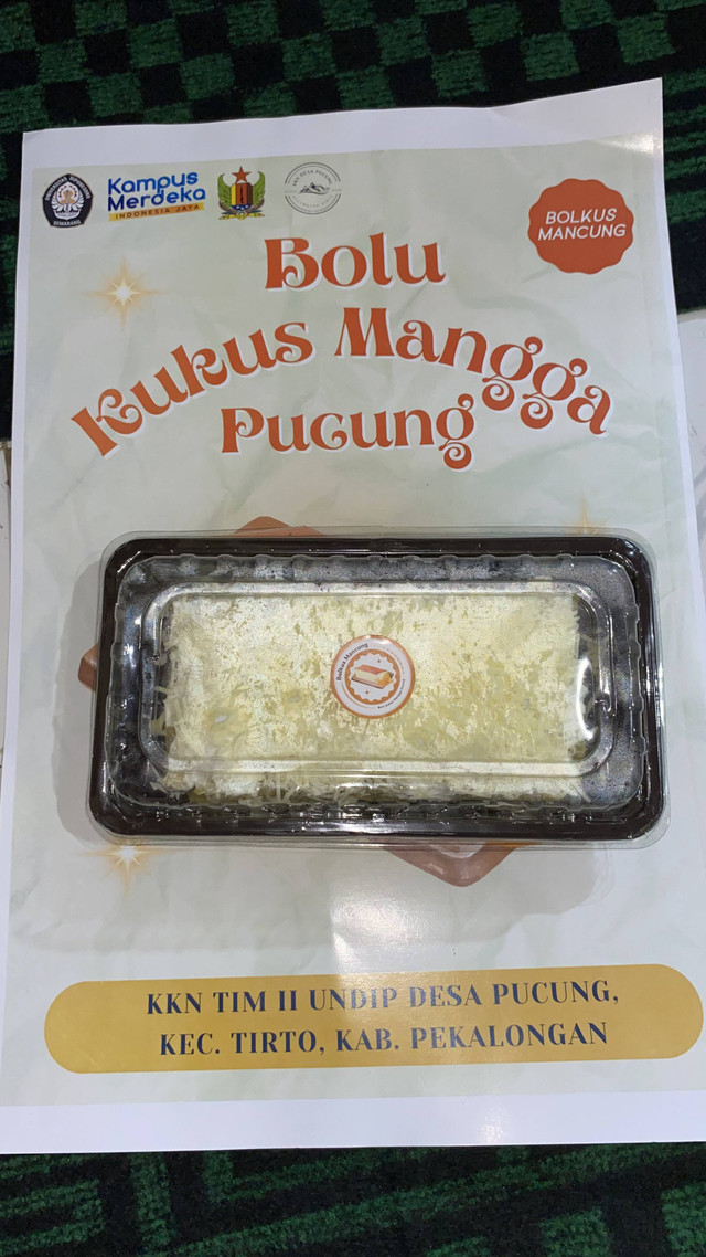 Dokumentasi Produk Bolkus Mancung (Bolu Kukus Mangga Pucung)