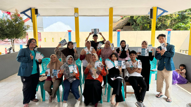 Foto bersama setelah sosialisasi GEMARIKAN