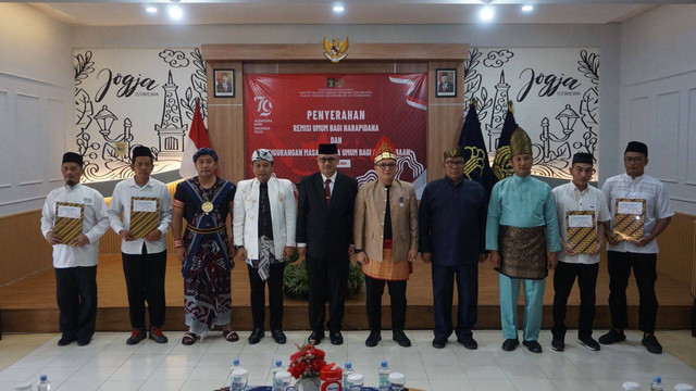 Penyerahan Remisi Umum di Yogyakarta