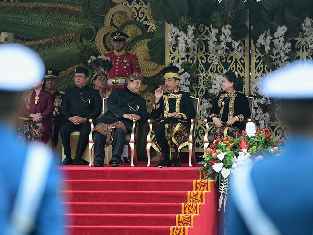 Ikuti Upacara Peringatan HUT ke-79 RI di IKN Foto: Dok. Bambang Soesatyo