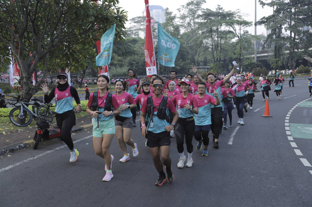 Teman kumparan fun run edisi 18 agustus 2024. Foto: Syawal Febrian Darisman/kumparan