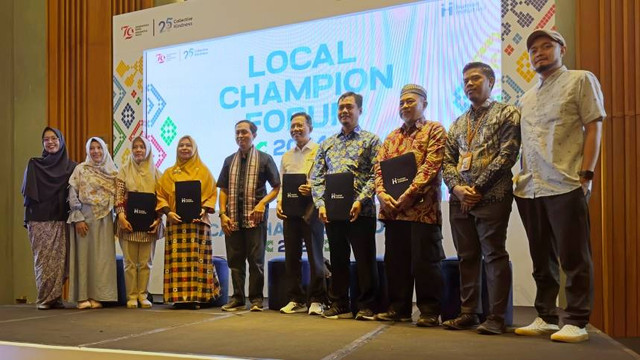 Human Initiative menggelar Humanity Champion Local Forum tahun 2024 di kawasan wisata senggigi kecamatan batulayar kabupaten lombok barat pada Jumat (16/8/24).  Foto: Dok. kumparan