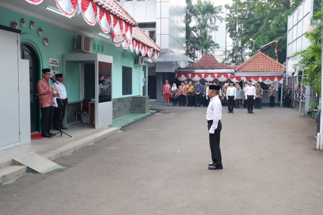 Sambut Hari Kemerdekaan, Universitas Moestopo Gelorakan Semangat Nasionalisme