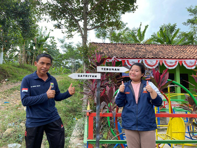 Penempatan Papan Petunjuk Arah Dukuh pada desa Madugowongjati