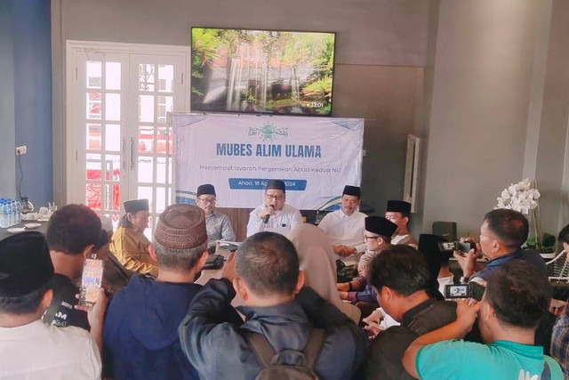 Musyawarah Besar Alim Ulama NU di Bangkalan, Minggu (18/8/2024). Foto: Dok. Istimewa