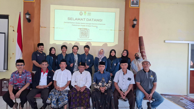 Desa Pucang GoDigital! Perangkat Desa Belajar Kelola Medsos dari TIM KKN 2 UNDIP