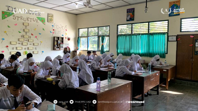 Gambar pelajar Generasi Alpha. Sumber dokumen pribadi penulis