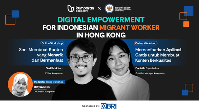 Webinar 3 dan 4 kumparan Academy: Digital Empowerment for Indonesian Migrant Worker in Hong Kong pada 25 Agustus 2024.  Foto: Dok. kumparan