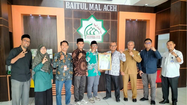 Kunjungan FOZ ke Kantor Baitul Mal Aceh | Sumber: Dok pribadi