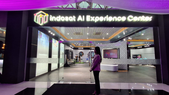 Indosat AI Experience Center di Solo Technopark, Jawa Tengah.  Foto: Habib Allbi Ferdian/kumparan