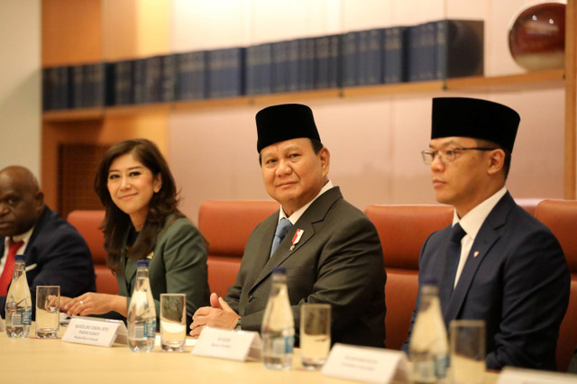 Prabowo bertemu PM Australia Albanese di Canberra, Australia, Selasa (20/8/2024).  Foto: Dok. Istimewa