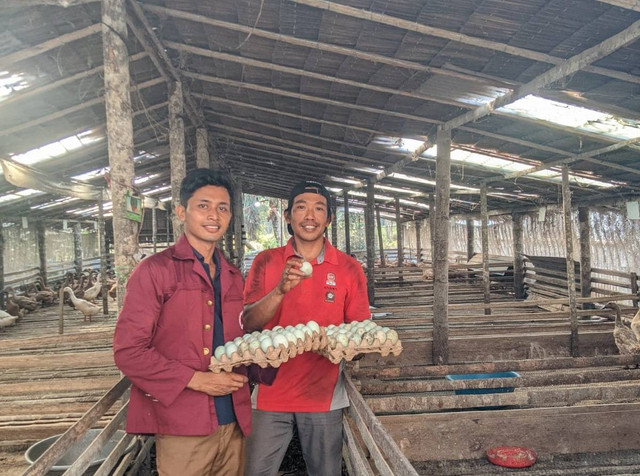 Mahasiswa Institut Teknologi Dan Bisnis Ahmad Dahlan Jakarta ( ITB-AD) dari program studi Manajemen  mengambil langkah nyata untuk mengoptimalkan produktivitas dan pemasaran usaha ternak bebek petelur di Desa Pasar Senin