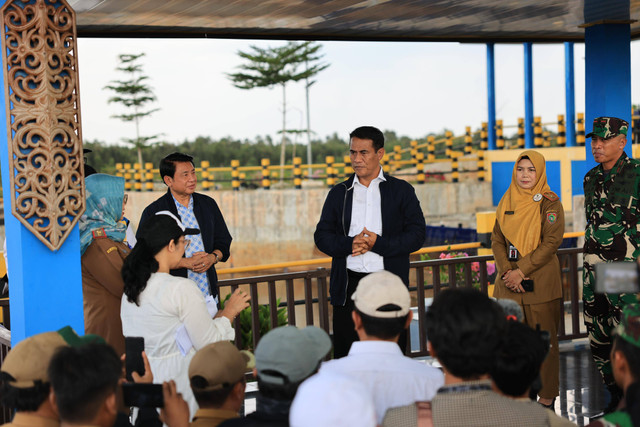 Menteri Pertanian (Mentan) Andi Amran Sulaiman saat melakukan kunjungan kerja di Kalimantan Tengah, Selasa (20/8/2024). Dok. Istimewa Foto: Dok. Istimewa