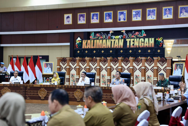 Menteri Pertanian (Mentan) Andi Amran Sulaiman saat melakukan kunjungan kerja di Kalimantan Tengah, Selasa (20/8/2024). Dok. Istimewa Foto: Dok. Istimewa