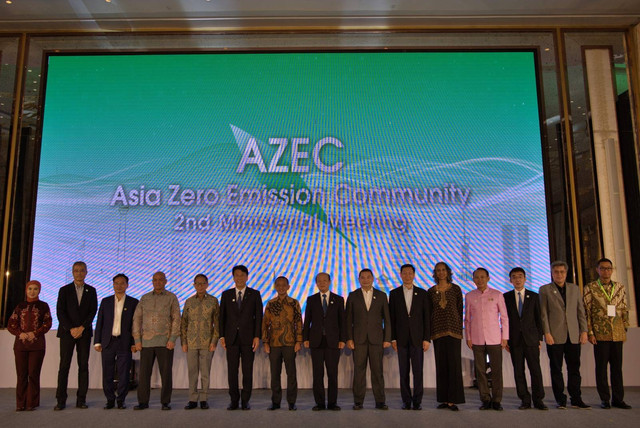 Gala dinner Asia Zero Emission Community (AZEC) 2nd Ministerial Meeting, Selasa (20/8). Foto: Kementerian ESDM