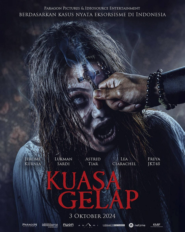 Film Kuasa Gelap tayang 3 Oktober. Foto: Instagram/ @paragonpictures.id