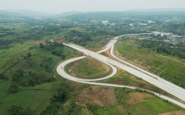 Foto udara Tol Bocimi. Foto: Dok. WSBP