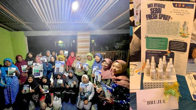 Peaksanaan Program Kerja Monodisiplin: Sosialisasi Pembuatan Spray Anti Nyamuk