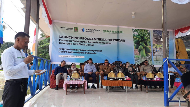 Mahasiswa ITB-AD Adakan Program Pemberdayaan Petani di Desa Martadinata dengan Pupuk Semi Organik