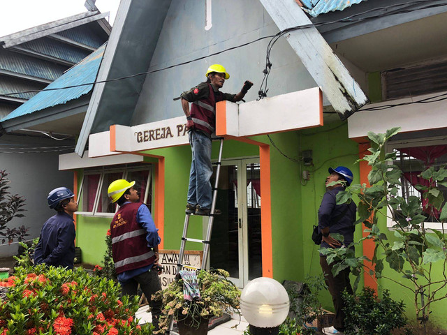 Cegah Kebakaran, Lapas Tolitoli Lakukan Perawatan & Perbaikan Instalasi Listrik