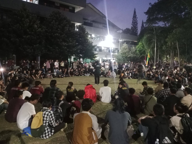 Konsolidasi Aliansi Lampung Menggugat, yang di gelar di Universitas Lampung | Foto : Eka Febriani / Lampung Geh